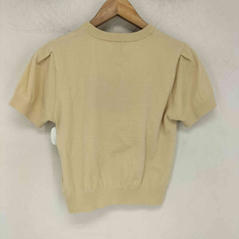 bobbie brooks 鳥刺繍襟付きトレーナー レディース