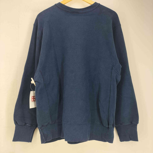 チャンピオン Champion 80S USA製 トリコタグ中期 袖目無し カレッジロゴ REVERSE WEAVE リバースウィーブクルーネックスウェット メンズ import:XL