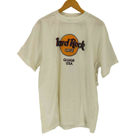 ハードロックカフェ Hard Rock Cafe プリントロゴ S/S クルーネック Tシャツ GUAM USA メンズ JPN:L
