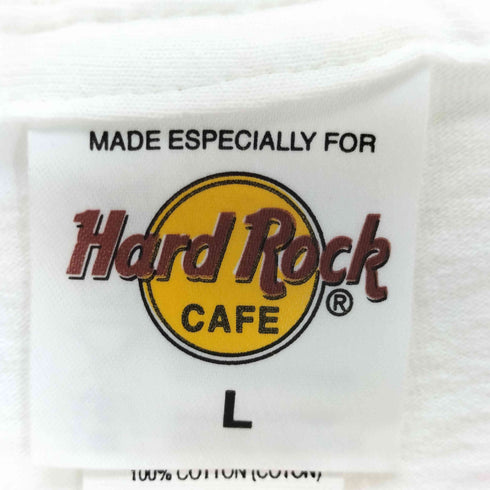 ハードロックカフェ Hard Rock Cafe プリントロゴ S/S クルーネック Tシャツ GUAM USA メンズ JPN:L