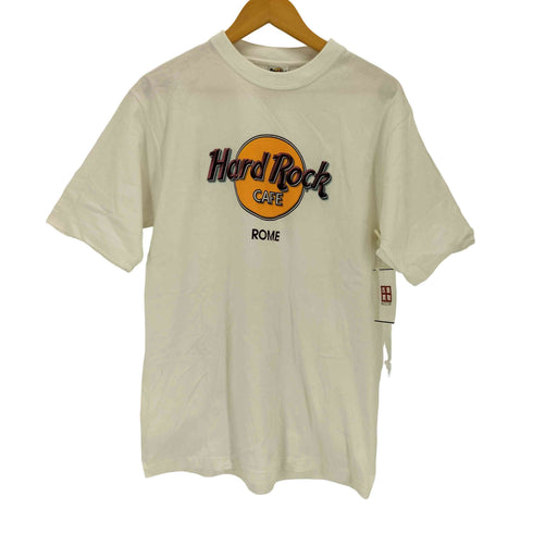 ハードロックカフェ Hard Rock Cafe プリントロゴ S/S クルーネック Tシャツ ROME メンズ JPN:L