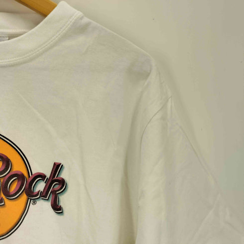 ハードロックカフェ Hard Rock Cafe プリントロゴ S/S クルーネック Tシャツ ROME メンズ JPN:L