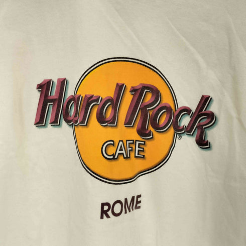 ハードロックカフェ Hard Rock Cafe プリントロゴ S/S クルーネック Tシャツ ROME メンズ JPN:L