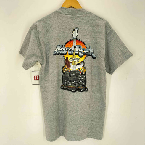 ハードロックカフェ Hard Rock Cafe 両面 プリント ロゴ S/S クルーネック Tシャツ SAIPAN メンズ JPN:L