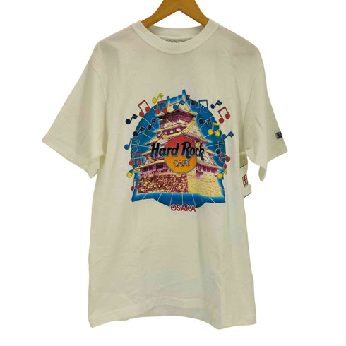 ハードロックカフェ Hard Rock Cafe 両面 プリント ロゴ S/S クルーネック Tシャツ OSAKA メンズ JPN:L