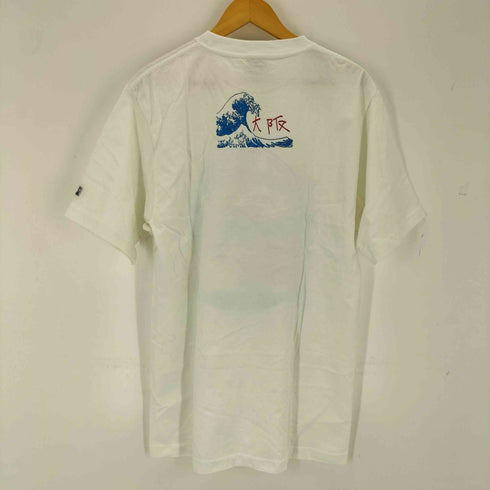 ハードロックカフェ Hard Rock Cafe 両面 プリント ロゴ S/S クルーネック Tシャツ OSAKA メンズ JPN:L