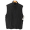 コモリ COMOLI 26SS canapa vest カナパ ベスト ririジップ リネン 100% ブラック メンズ JPN:3