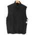 コモリ COMOLI 26SS canapa vest カナパ ベスト ririジップ リネン 100% ブラック メンズ JPN:3