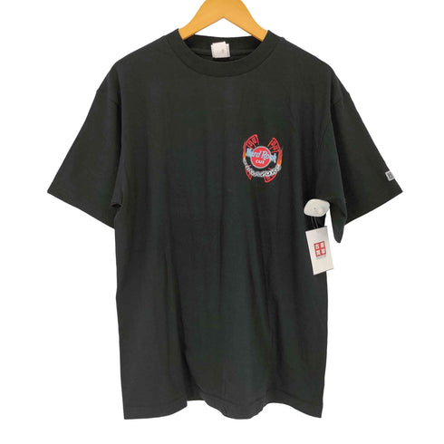 ハードロックカフェ Hard Rock Cafe 両面 プリント ロゴ S/S クルーネック Tシャツ SINGAPORE メンズ JPN:L