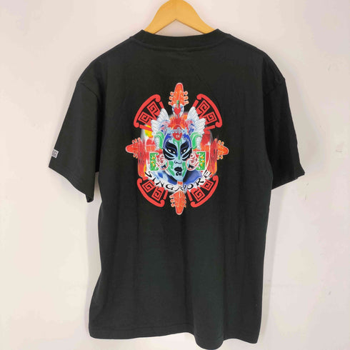 ハードロックカフェ Hard Rock Cafe 両面 プリント ロゴ S/S クルーネック Tシャツ SINGAPORE メンズ JPN:L