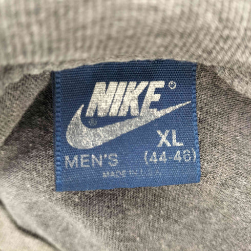 ナイキ NIKE 80S 紺タグ フロントプリント 半袖 Tシャツ メンズ import:XL