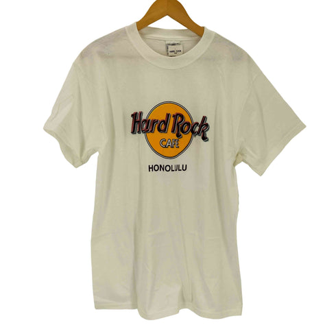 ハードロックカフェ Hard Rock Cafe 両面 プリント ロゴ S/S クルーネック Tシャツ HONOLULU メンズ JPN:L