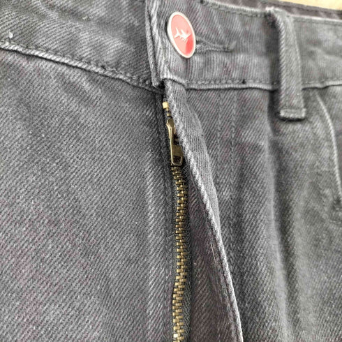 SUPERMADE ウォッシュ加工 バギーデニムパンツ メンズ
