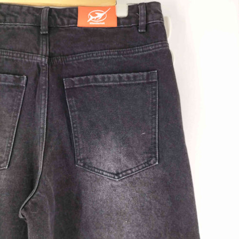SUPERMADE ウォッシュ加工 バギーデニムパンツ メンズ