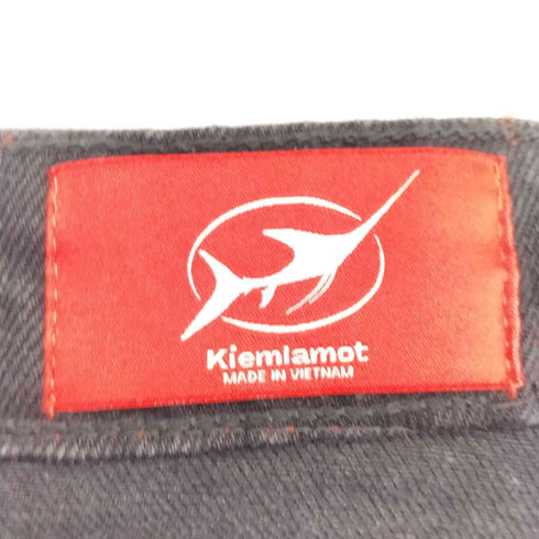 SUPERMADE ウォッシュ加工 バギーデニムパンツ メンズ
