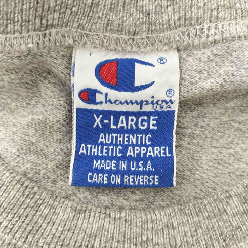 チャンピオン Champion 90S USA製 CLEMSON FOOTBALL アメリカンフットボールチーム 半袖 Tシャツ メンズ import:XL