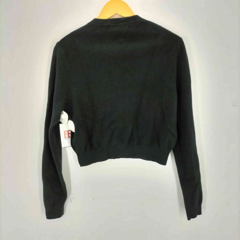 キャバン CABaN コットンカシミヤ クルーネックカーディガン レディース XS