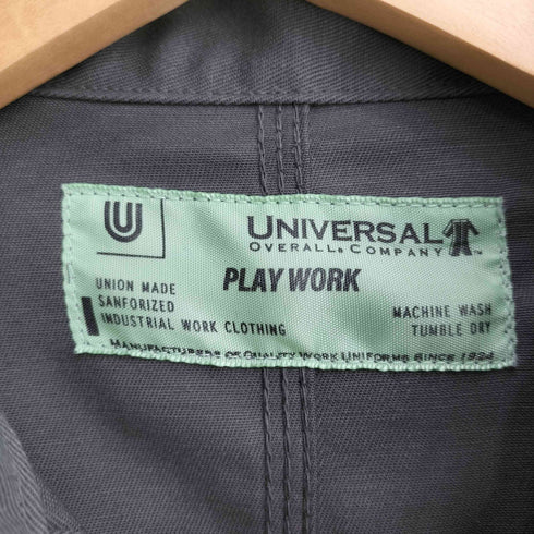 ユニバーサルオーバーオール UNIVERSAL OVERALL PLAY WORK COVERALL プレイワーク カバーオール メンズ JPN:M