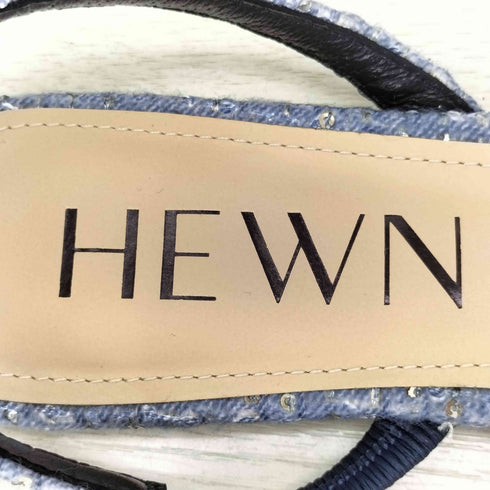 HEWN ヒューン リボンスリング バックシューズ レディース 37