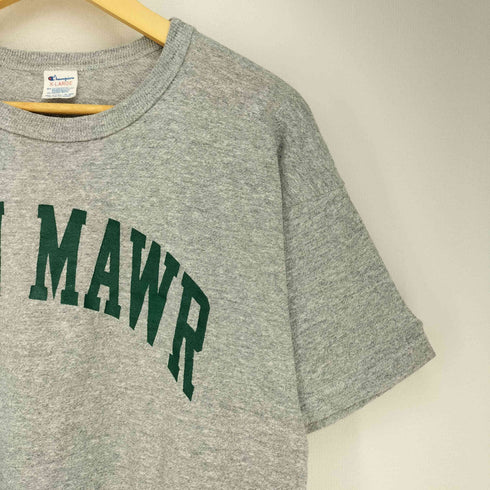 チャンピオン Champion 80S USA製 BRYN MAWR フロントプリント 半袖 Tシャツ メンズ import:XL