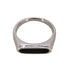 トムウッド TOMWOOD Mario Ring Onyx 925 スターリングシルバー マリオ・リング・オニキス レディース 13