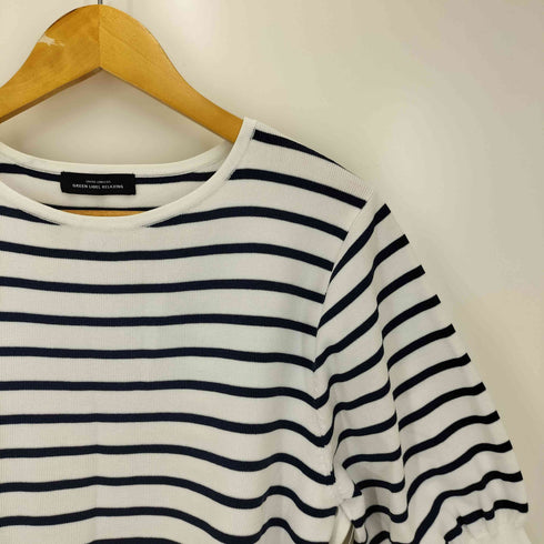 ユナイテッドアローズグリーンレーベルリラクシング UNITED ARROWS green label relaxing フォルムスリーブプルオーバーニット レディース
