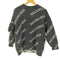 バレンシアガ BALENCIAGA ロゴ 総柄 ウール ニット メンズ import:S
