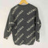 バレンシアガ BALENCIAGA ロゴ 総柄 ウール ニット メンズ import:S