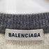 バレンシアガ BALENCIAGA ロゴ 総柄 ウール ニット メンズ import:S