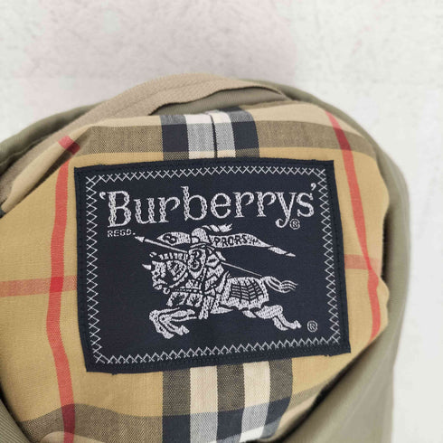 バーバリーズ BURBERRYS 裏地 ノバチェック 比翼 ステンカラー コート メンズ 170