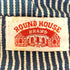 ラウンドハウス ROUND HOUSE USA製 ヒッコリー ワークキャップ メンズ