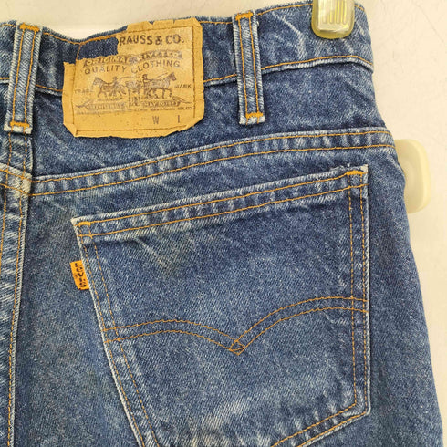 リーバイス Levis 503 ボタン裏821 MADE IN CANADA オレンジタブジップフライデニムパンツ メンズ W30L32