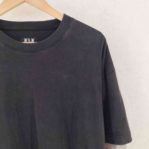 FAKE AS FLOWERS フェイク アス フラワーズ Camo Double Sleeve Tee カモ ダブル スリーブ Tシャツ domestic メンズ XL