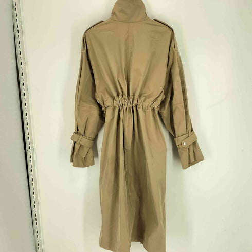 アダムエロペ Adam et Rope 22AW トップボリュームスタンドカラーコート レディース