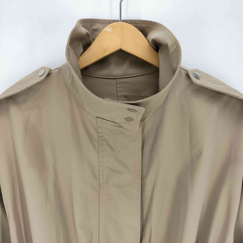 アダムエロペ Adam et Rope 22AW トップボリュームスタンドカラーコート レディース