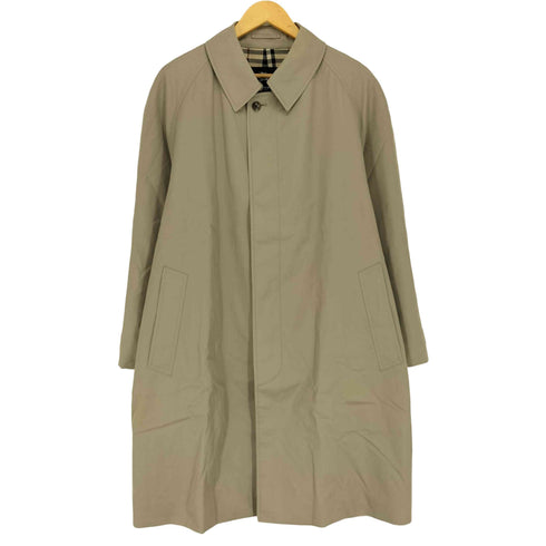 バーバリーロンドン BURBERRY LONDON 裏地 ノバチェック 比翼 ステンカラー コート メンズ 170