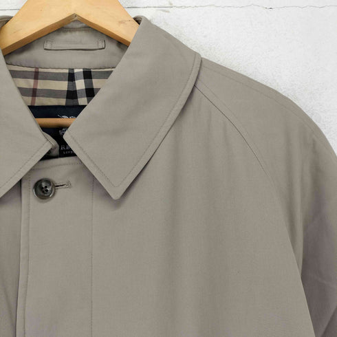 バーバリーロンドン BURBERRY LONDON 裏地 ノバチェック 比翼 ステンカラー コート メンズ 170