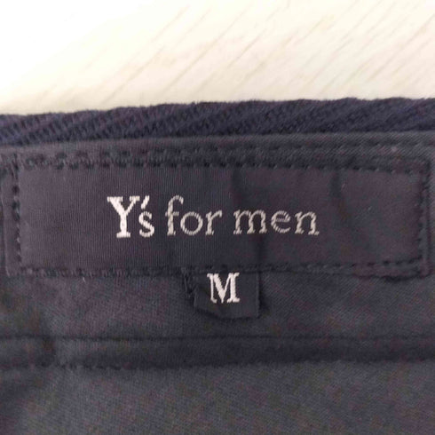 ワイズフォーメン Ys for men ウール 2タック スラックスパンツ メンズ M