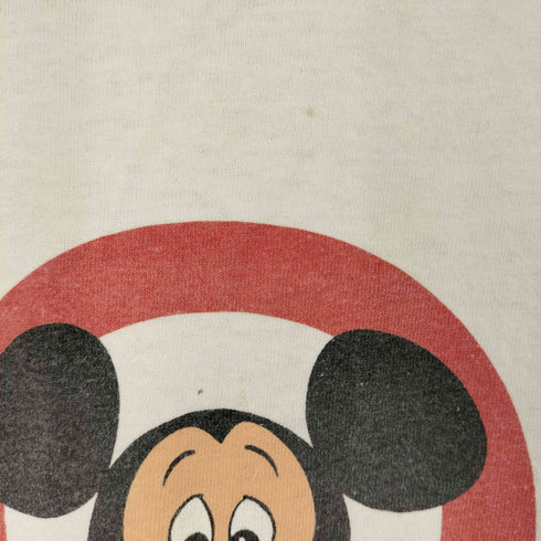90S キャラクタープリント リンガーTシャツ メンズ import:L