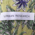 アーバンリサーチ URBAN RESEARCH 23SS サラサ柄 ヨークマキシワンピース レディース FREE