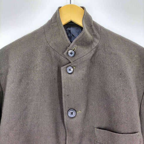 ヨウジヤマモトプールオム Yohji Yamamoto POUR HOMME 腰ベルト付き 6Bマオカラージャケット メンズ M