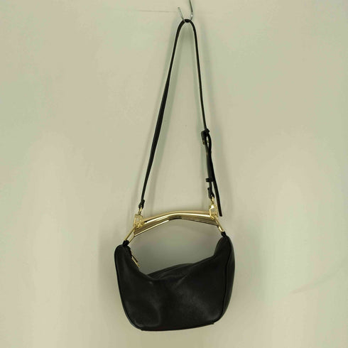 ザラ ZARA メタリックハンドル バケットバッグ レディース