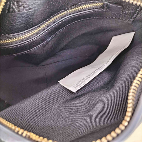 ザラ ZARA メタリックハンドル バケットバッグ レディース