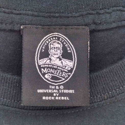 UNIVERSAL STUDIOS BY ROCK REBEL フロント キャラクター プリント ムービー Tシャツ メンズ import:XL