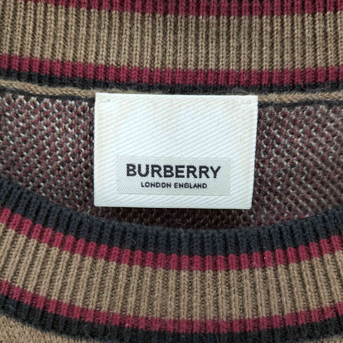 バーバリーロンドン BURBERRY LONDON ノバチェック ウール ニット メンズ import:S