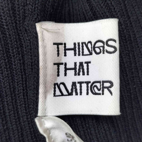 THINGS THAT MATTER TWIST KNIT TOPS レディース FREE