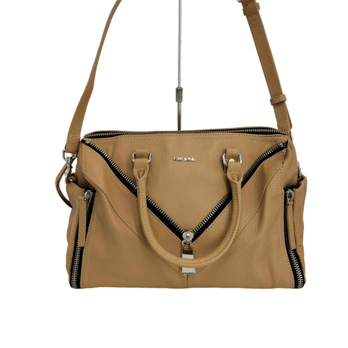 ディーゼル DIESEL LE-ZIPER 2wayレザーショルダーバッグ レディース