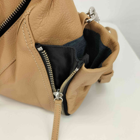 ディーゼル DIESEL LE-ZIPER 2wayレザーショルダーバッグ レディース