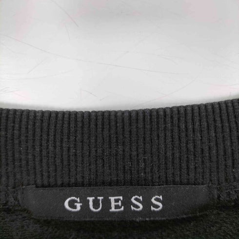 ゲス GUESS トライアングルロゴ クルーネックスウェット メンズ S