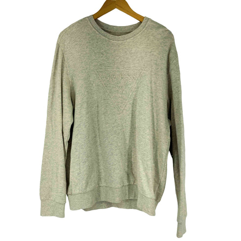 ゲス GUESS Triangle Logo Sweat トライアングルロゴスウェット メンズ XL